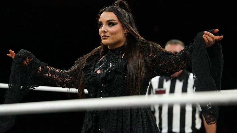 Deonna Purrazzo posing