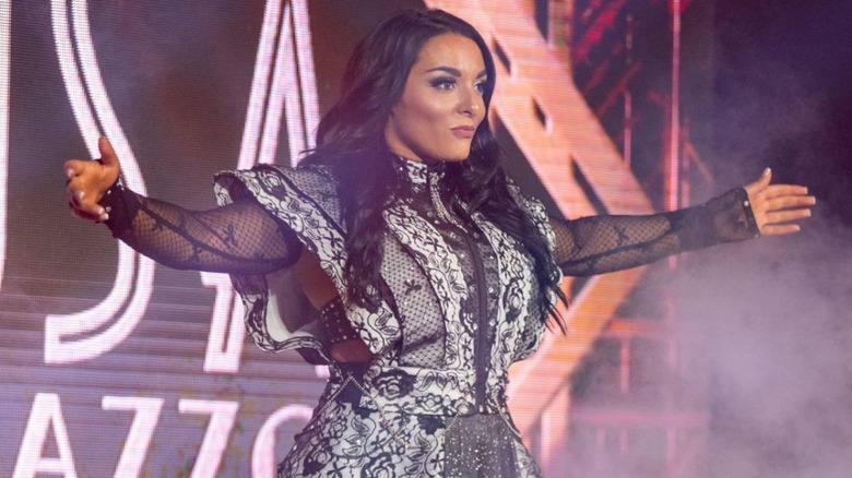 Deonna Purrazzo makes her entrance