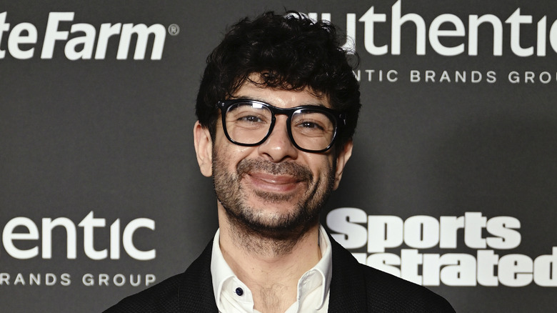Tony Khan at a Sports Illustrated event