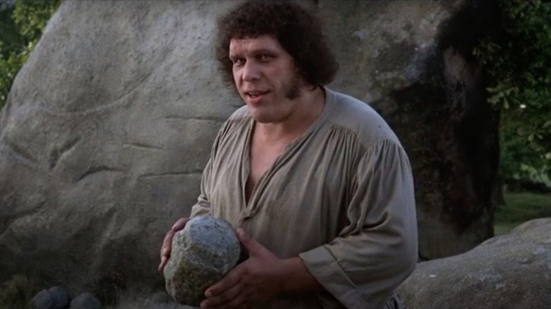 Andre The Giant as Fezzik in "The Princess Bride