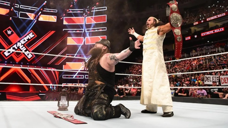 Bray Wyatt and Matt Hardy at WWE Extreme Rules 2018