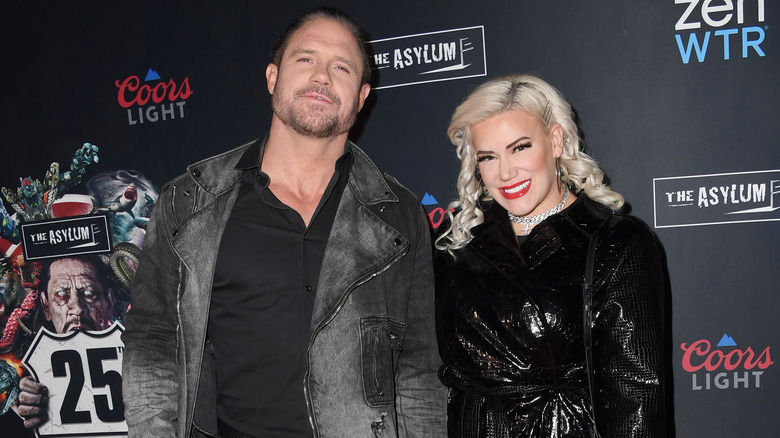 Johnny TV and Taya Valkyrie doing power couple things