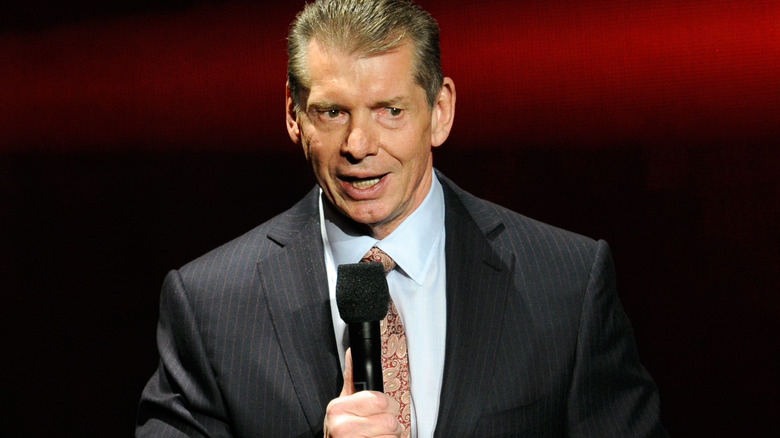 Vince McMahon talking