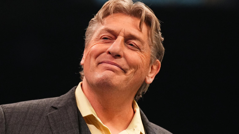 William Regal smiling