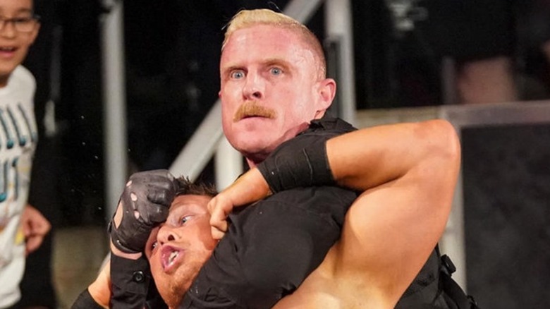 Dexter Lumis Attacks The Miz On WWE Raw