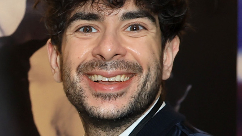 Tony Khan smiling 