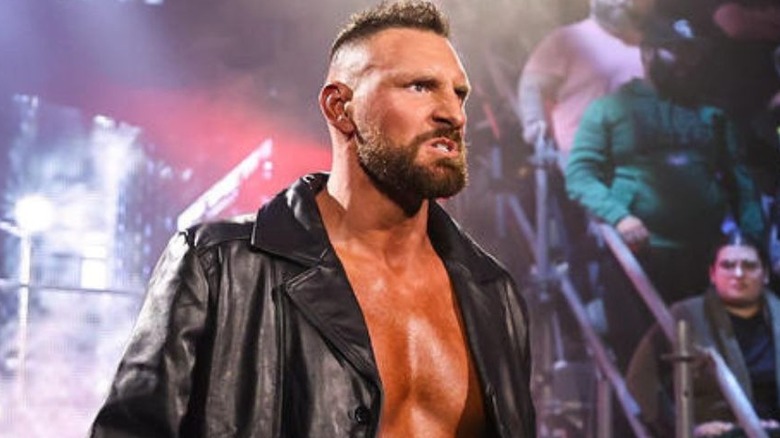 DIJAK makes his way to the ring for a match on "WWE NXT."