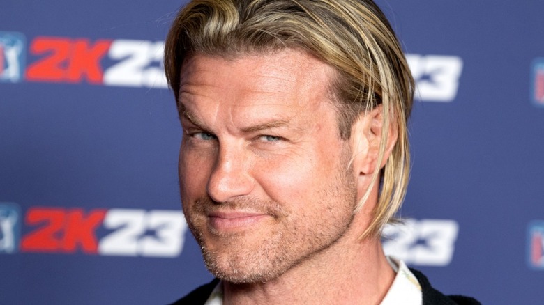 Dolph Ziggler with a bit of a smirk
