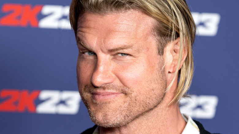 Dolph Ziggler smiling