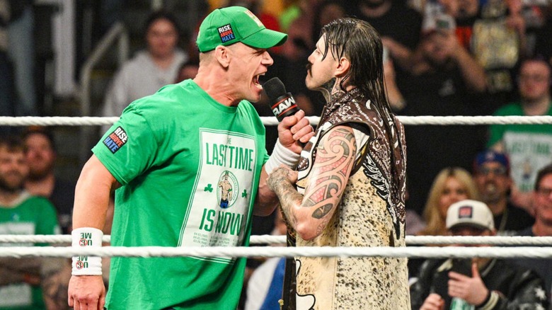 John Cena and Dominik Mysterio on 