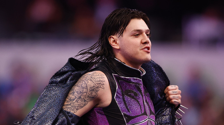 Dominik Mysterio Posing 