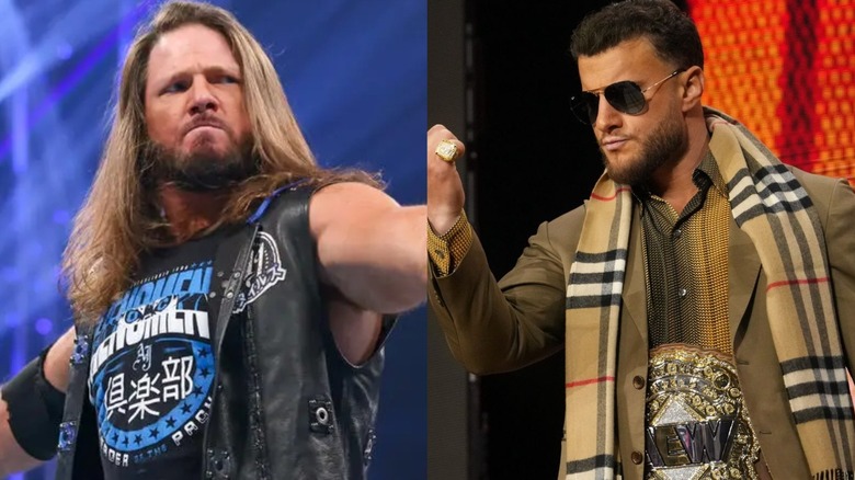 AJ Styles and MJF