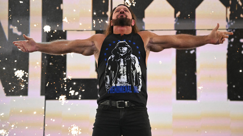 AJ Styles on WWE Raw