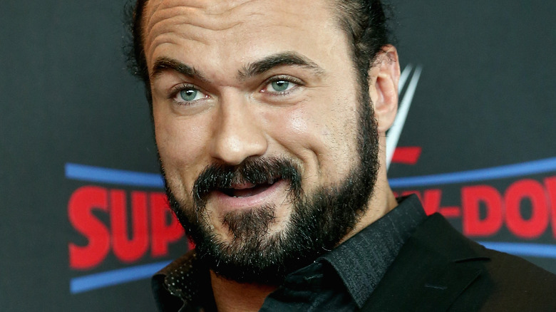 Drew McIntyre smiling