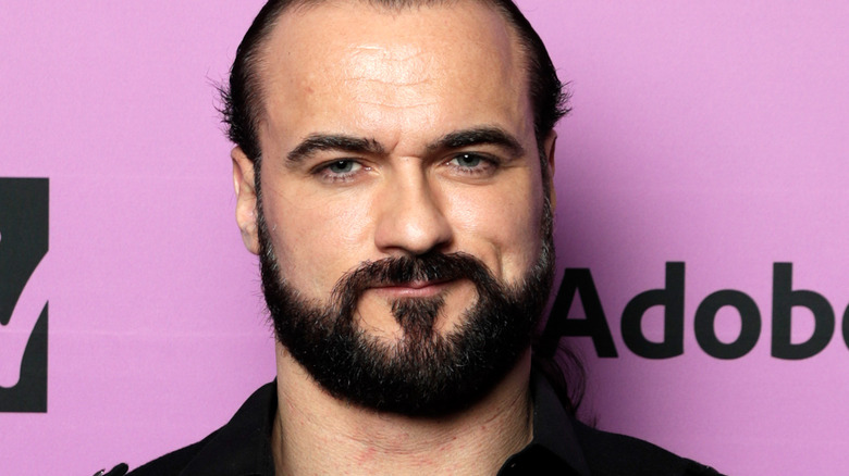 Drew McIntyre attends the MTV EMAs in 2021