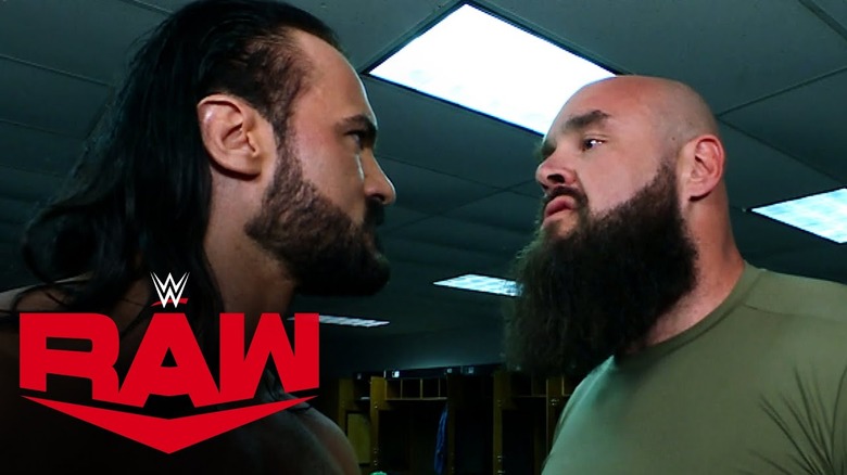Drew McIntyre Goes To The WWE Locker Room Looking For A Fight