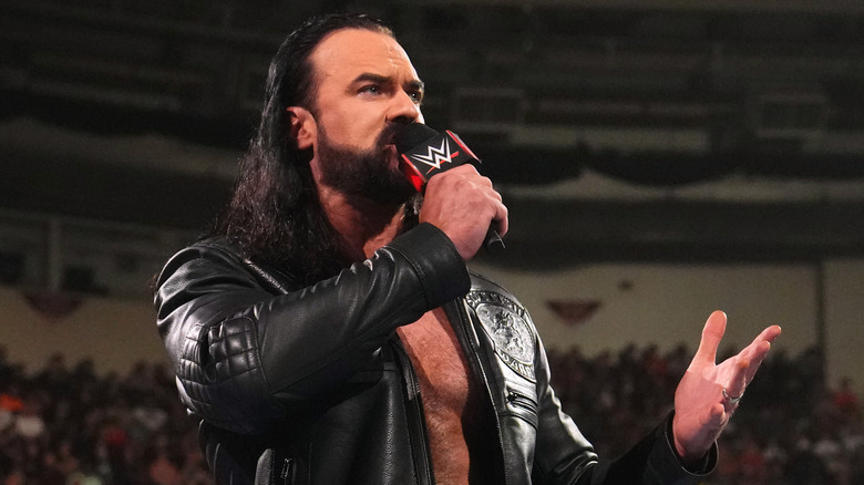 Drew McIntyre cuts a promo