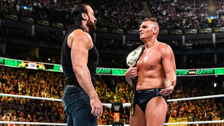 Drew McIntyre and GUNTHER meet again