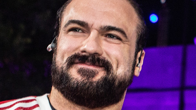Drew McIntyre smiling