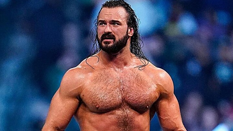 Drew McIntyre after winning the 2020 Royal Rumble.
