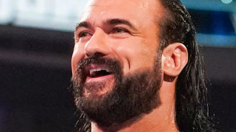 Drew McIntyre smiling