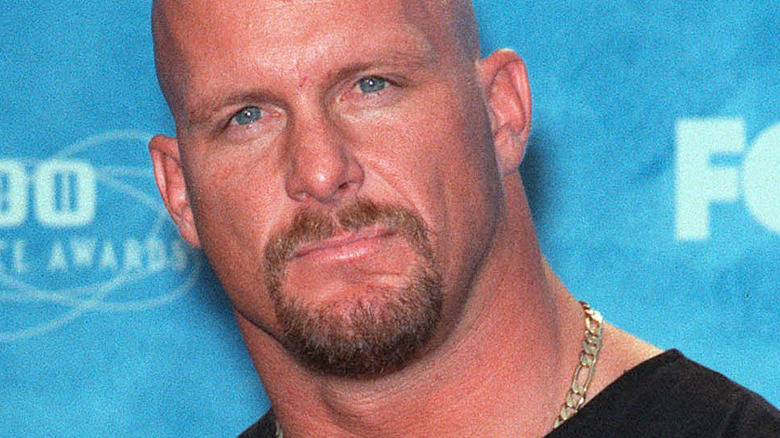 Upclose Shot Of Steve Austin 