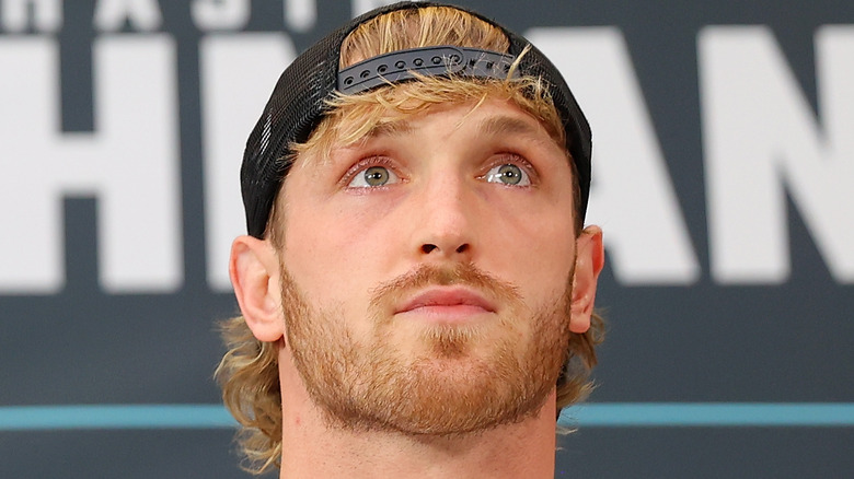 Logan Paul wearing a cap