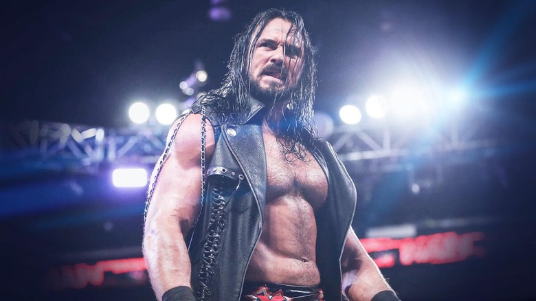 Drew McIntyre looking mad
