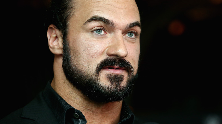 Drew McIntyre looking distance