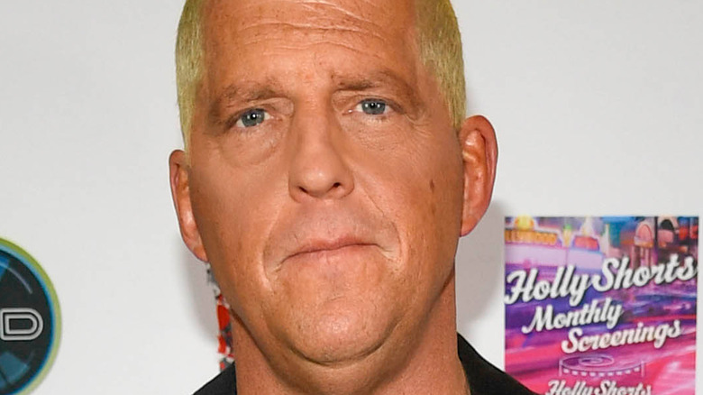 Dustin Rhodes posing