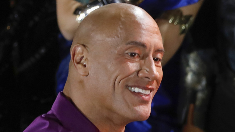 Dwayne "The Rock" Johnson smiling