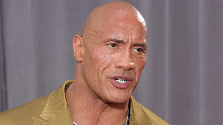 The Rock in a conversation