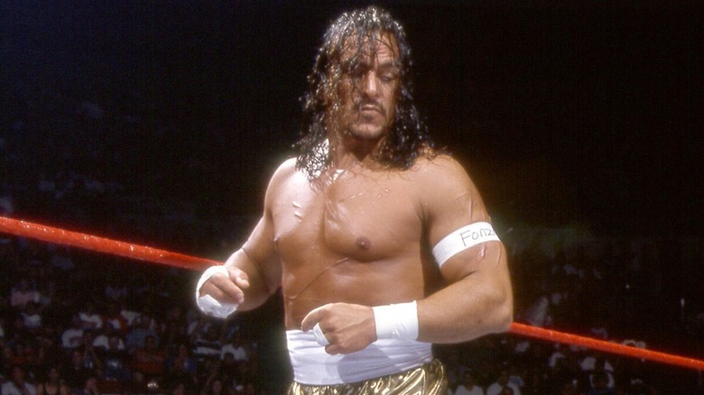 Sabu during a match in WCW.