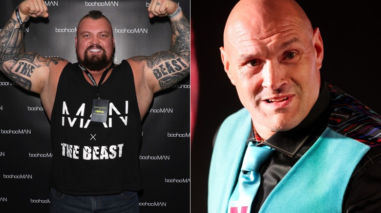 Eddie Hall Says Calling Out Tyson Fury For MMA Fight Started Family Feud