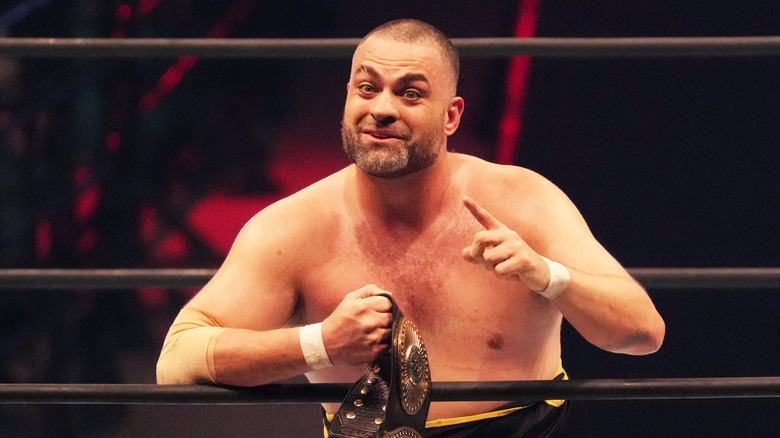 Eddie Kingston in the ring 