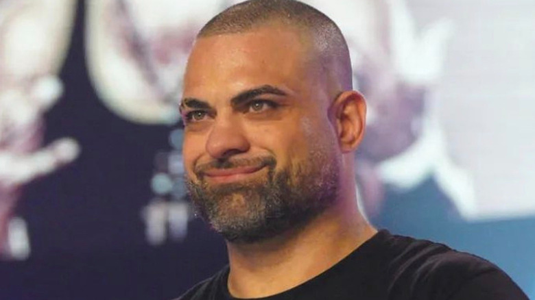 Eddie Kingston Backstage 