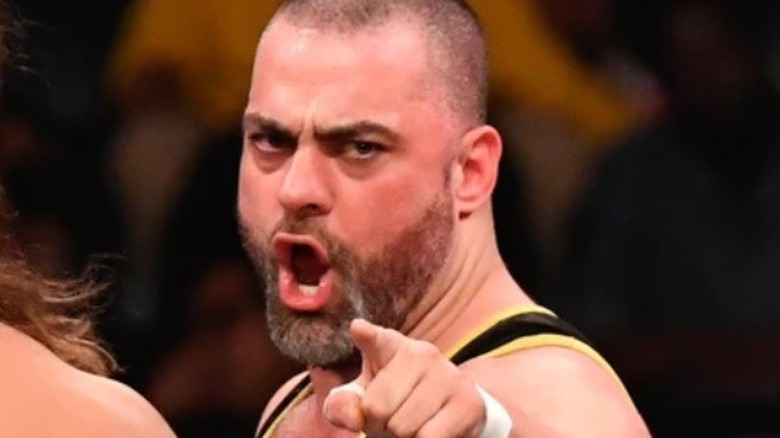 AEW's Eddie Kingston looking angry