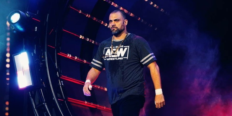 eddie-kingston-entrance-in-AEW