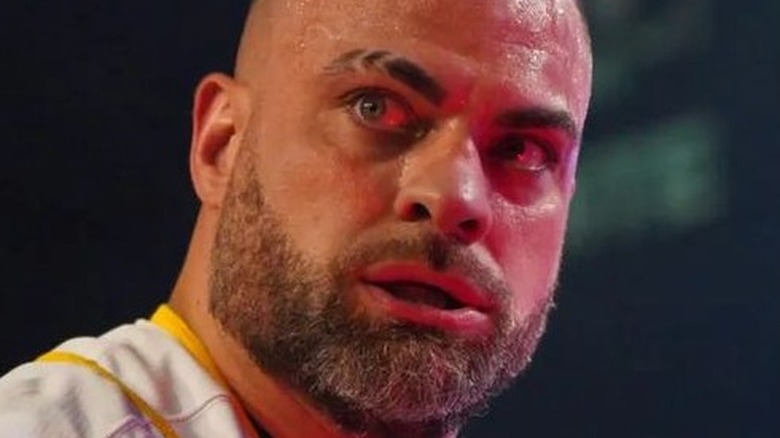 Eddie Kingston looking up