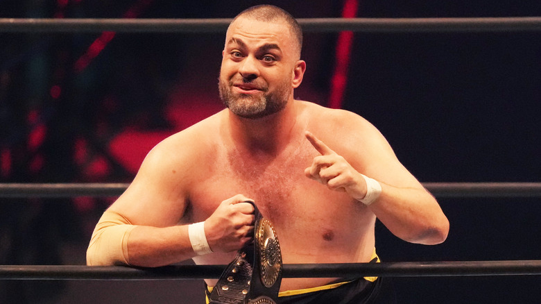 Eddie Kingston smiling