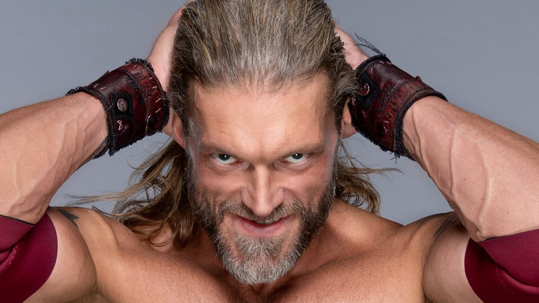 Edge looking devious