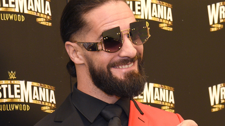 Seth Rollins smiling