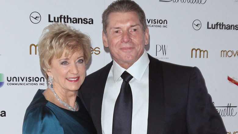 Linda McMahon y Vince McMahon asistieron a la Gala Power Women del décimo aniversario de la revista New York Moves, 2013.