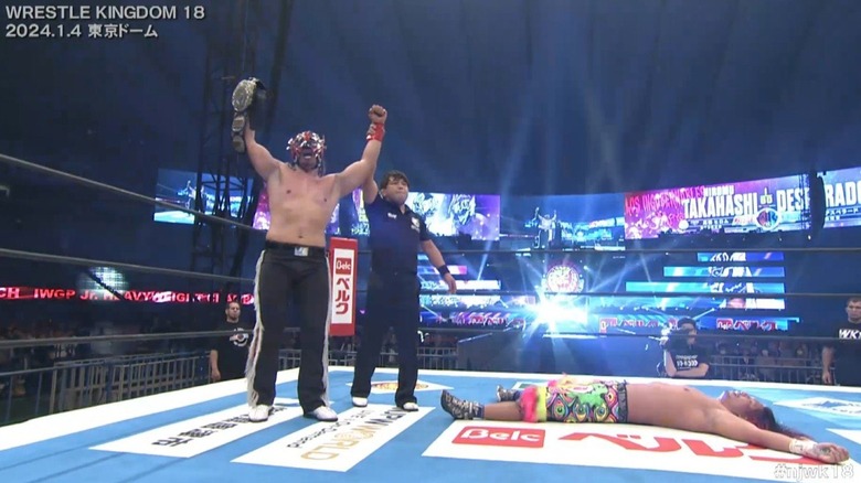 El Desperado at Wrestle Kingdom 18