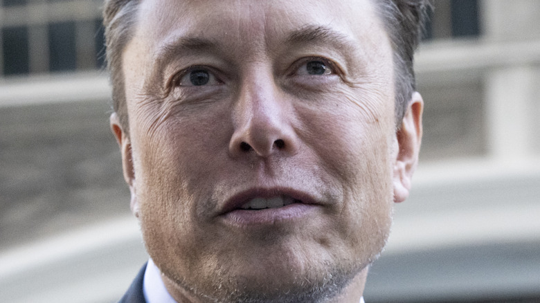Elon Musk Smiling