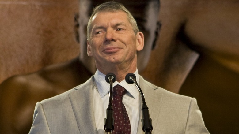 McMahon at a press event
