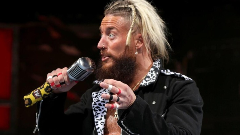 Former WWE star Enzo Amore gives the fans something to talk about during his in-ring promo