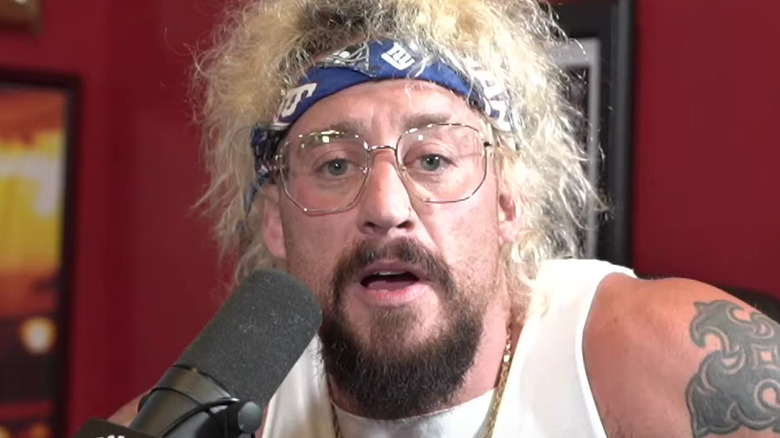 Eric "Enzo Amore" Arndt on the microphone