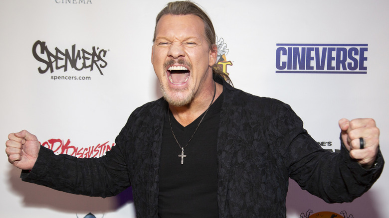 Chris Jericho screaming