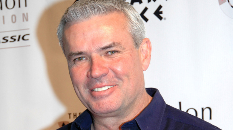 Eric Bischoff smiling